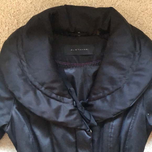 ELIE TAHARI Cowl neck Jacket - Picture 3 of 7